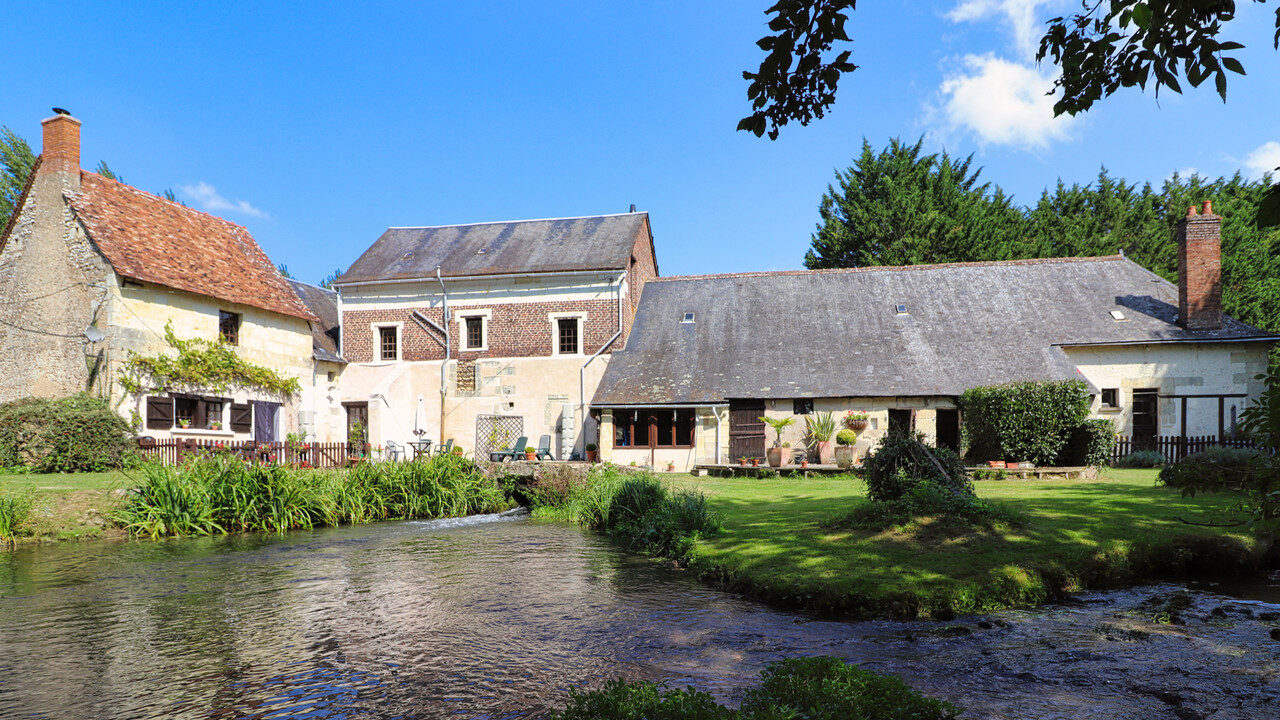 Moulin St Blaise from the La Veuve